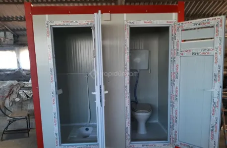 Tekli WC kabin 110x110 sandviç panel 1. Kalite 05354840909