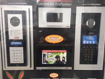 Görüntülü zil tesisati