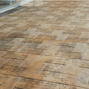 Baskı beton uygulaması