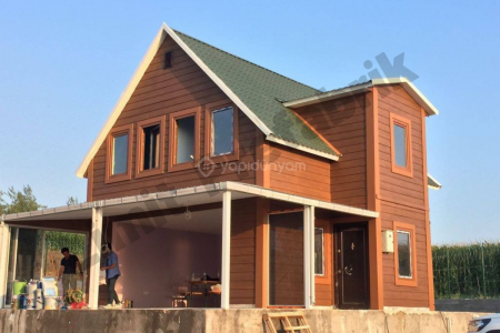 Kampanyalı Prefabrik Villa  | 101m2  Dubleks Prefabrik Villa  2+2