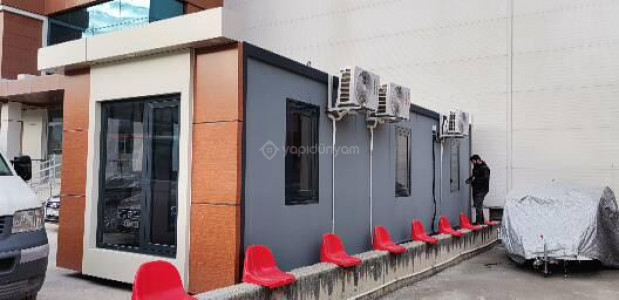 300x700 21 m2 ÖZEL ÜRETİM KOMPOZİT KAPLAMA OFİS KONTEYNER