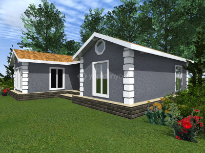 ŞIK KONFORLU KULLANIŞLI CUMBALI PREFABRİK EV 96 m² 3+1