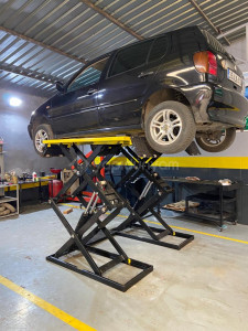 2 METRELİK MAKASLI LİFT RESEPSİYON EKSPERTİZ-TAMİR İÇİN İDEAL