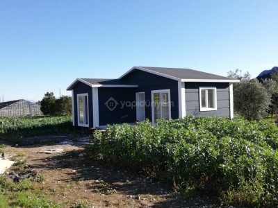 47 m² KÖŞE SÖVE HEDİYELİ PREFABRİK BAĞ EVİ