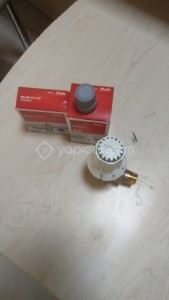 DANFUSS KÖŞE TERMOSTATİK VANA 1/2