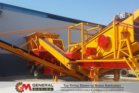 GENERAL/ GNR-01 MOBİL TAŞ KIRMA ELEME TESİSİ