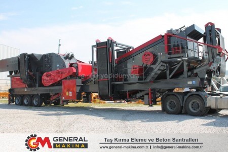 GENERAL/ GNR-640 MOBİL TAŞ KIRMA ELEME TESİSİ