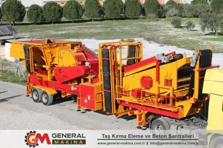 GENERAL/ GNR-800 MOBİL TAŞ KIRMA ELEME TESİSİ