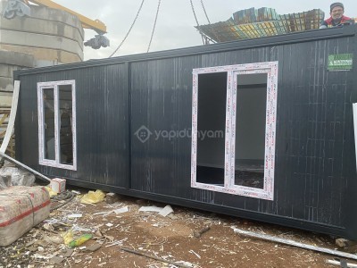 21m2 2 oda WC duş mutfak sandviç panel 29.000tl