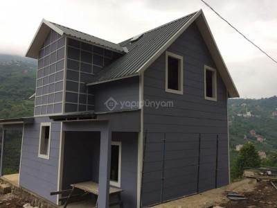 Prefabrik beton kaplama ev