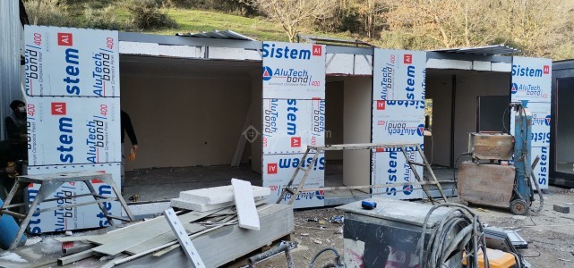 600X700 42 M2 KOMPOZİT KAPLAMA ÖZEL ÜRETİM OFİS KONTEYNER