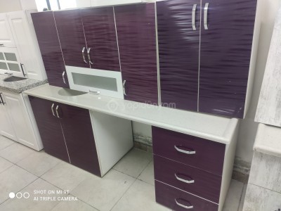 2.00  LÜK   SIFIR   MDF   MUTFAK DOLABI + TEZĞAH  4.300 TL