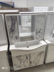 80 LİK SIFIR  MDF  BANYO DOLABI + LAVABO  1.200 TL