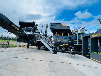 FABO MJK110 MOBİL ÇENELİ KIRICI TESİSİ 200-300T/S STOKTAN TESLİM