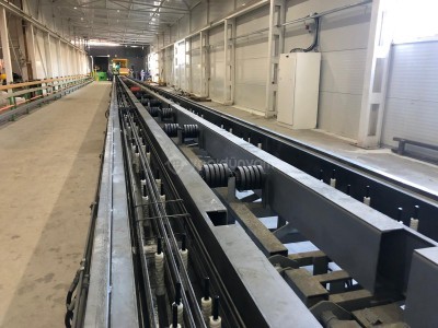 TURNOUT SLEEPER PRODUCTİON LİNE