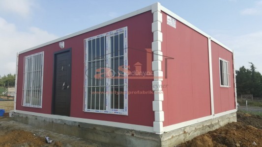 42 m² 2+1 DIŞ BETOPAN - İÇ PVC KAPLAMALI KONUT