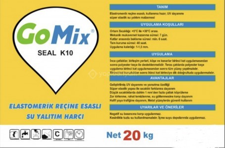 ELASTOMERİK REÇİNE ESASLI SÜRME SU YALITIMI UV DAYANIMLI