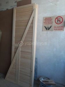 Ahşap Panjur Kapak(Mdf-Çam-Ayous)