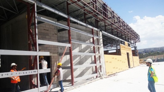 ÇELİK BİNA, ÇELİK ÇATI, ÇELİK CEPHE İMALAT VE MONTAJI