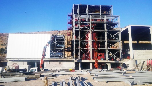 ÇÖP YAKMA SANTRALİ İMALAT VE MONTAJI