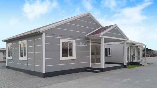 ALYANS'DA ŞANTİYE OFİS, YATAKHANE, WC-DUŞ PREFABRİK EVLER HEMEN ARAYIN  444 2 684