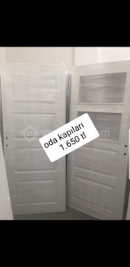 1.sınıf oda kapıları kilit kol menteşe dahil fiyatıdır