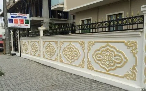 saray modeli beton kalıp,bahçe kalıpları,duvar kalıpları