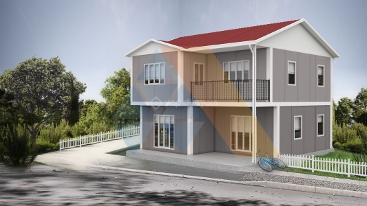 122 m² İKİ KATLI KONUT