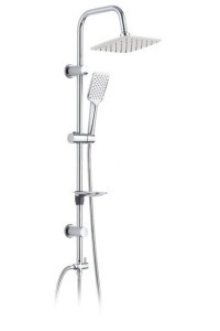 Kare Krom Tepe Duş + Karess Banyo Bataryası