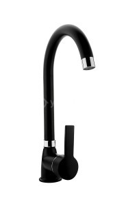 Delta Mix Eviye, Lavabo, Banyo Bataryası 3`lü Siyah Set