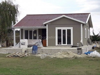 1+1 tek katlı prefabrik evimiz