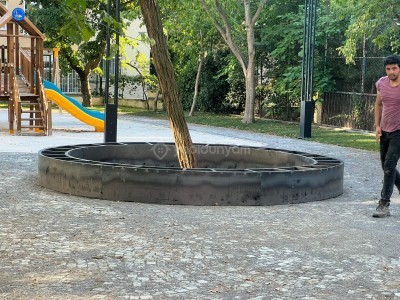 Çelik oturma bankı