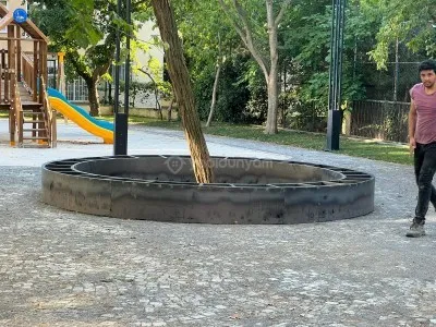 Çelik oturma bankı