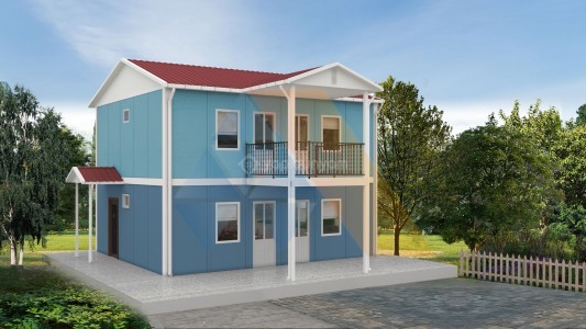 114 m² İKİ KATLI KONUT