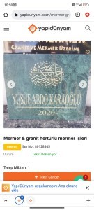 Mermer & granit  hertürlü mermer işleri
