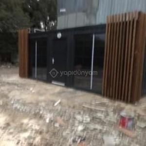 300X700 21 M2 ÖZEL TASARIM AHŞAP PERGOLE KAPLAMA KONTEYNER