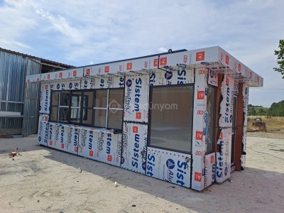 300X700 21 M2 ÖZEL TASARIM  KİOSK CAFE KONTEYNER