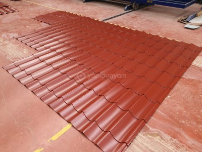 METAL KİREMİT DESENLİ SAC