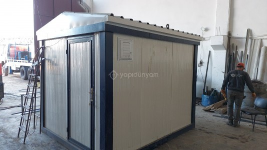 3x2.5 GÜVENLİK KABİNİ ÇATILI