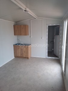 3X8 tek oda çatili konteyner