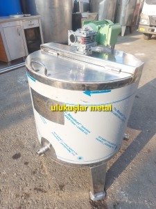 Süt kaynatma kazanı krom süt pişirme kazanı