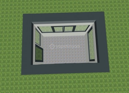 250x300 7.5 m2 ÖZEL ÜRETİM KAMPOZİT KAPLAMA GÜVENLİK KULUBESİ