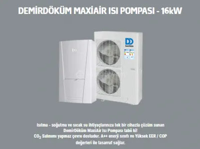 DemirDöküm MaxiAir Isı Pompası 16 KW