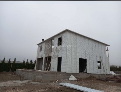 Modern Panel 2 kat çatı ve cephe