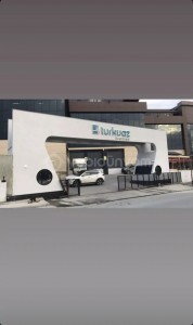 Modern Panel giriş tagı ve güvenlik kulübesi