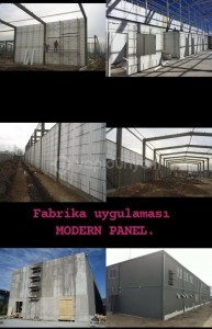 Modern Panel fabrika uygulaması