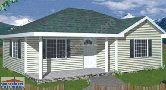 3+1 Geniş Konforlu Amerikan Tarzı ŞIK PREFABRİK