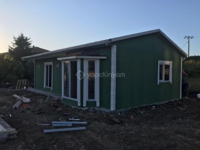 3+1 Amerikan Tarzı Kalıcı 90m2 PRETONG Prefabrik Konut
