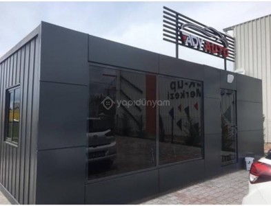 ŞIKLIK VE KALİTENİN ADRESİ ONAY PREFABRİK ÖZEL ÜRETİM KOMPOZİT KAPLAMA OFİS KONTEYNER
