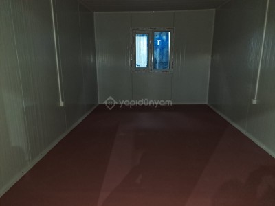 300X700 21 M2 BOŞ HACİMLİ SANDVİÇ PANEL ŞANTİYE KONTEYNER